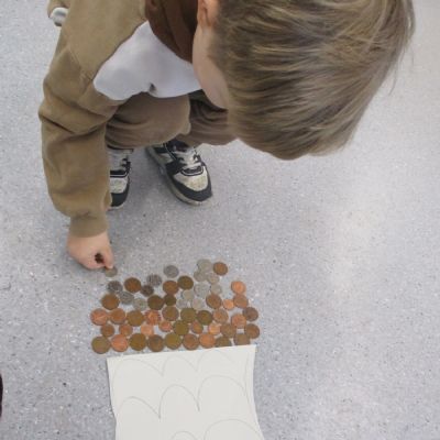 Coin snake challenge