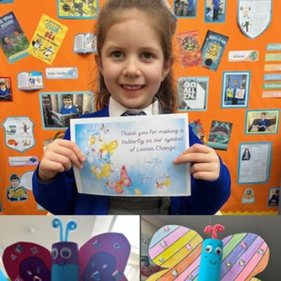 Butterflies our symbol of Lenten Hope