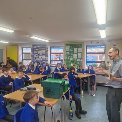 A Visit From The Library Service